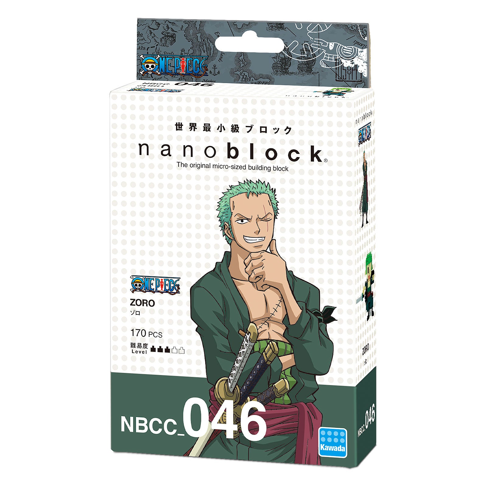 Immagine del prodotto One Piece - Zoro nanoblock Mini figura da costruzione