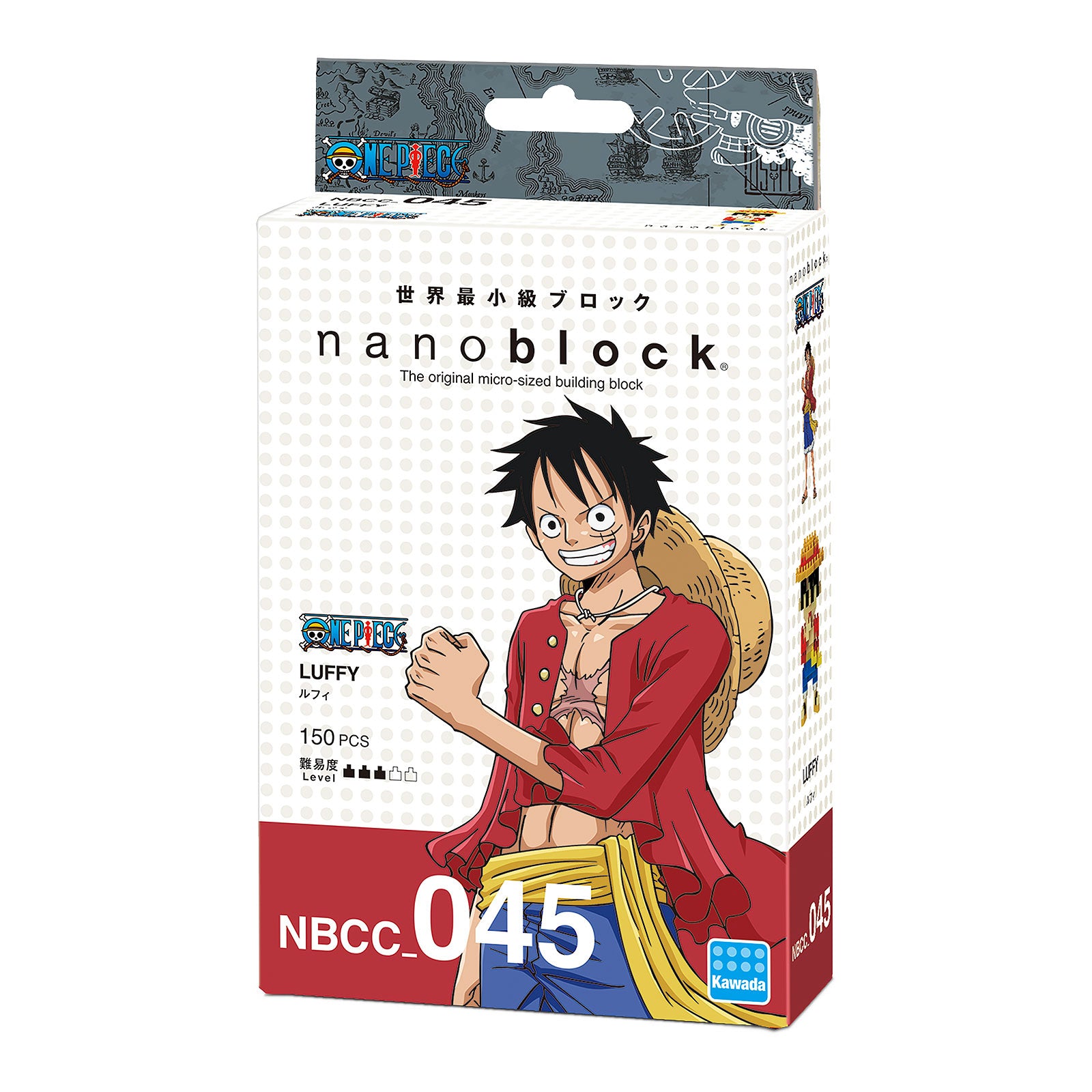 Immagine del prodotto One Piece - Figura mini block da costruzione Luffy nanoblock