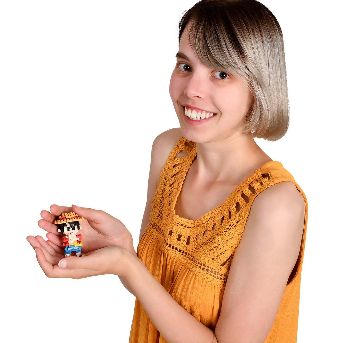 Immagine del prodotto One Piece - Figura mini block da costruzione Luffy nanoblock