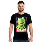 Immagine del prodotto Muppets - T-shirt nera con poster di Kermit