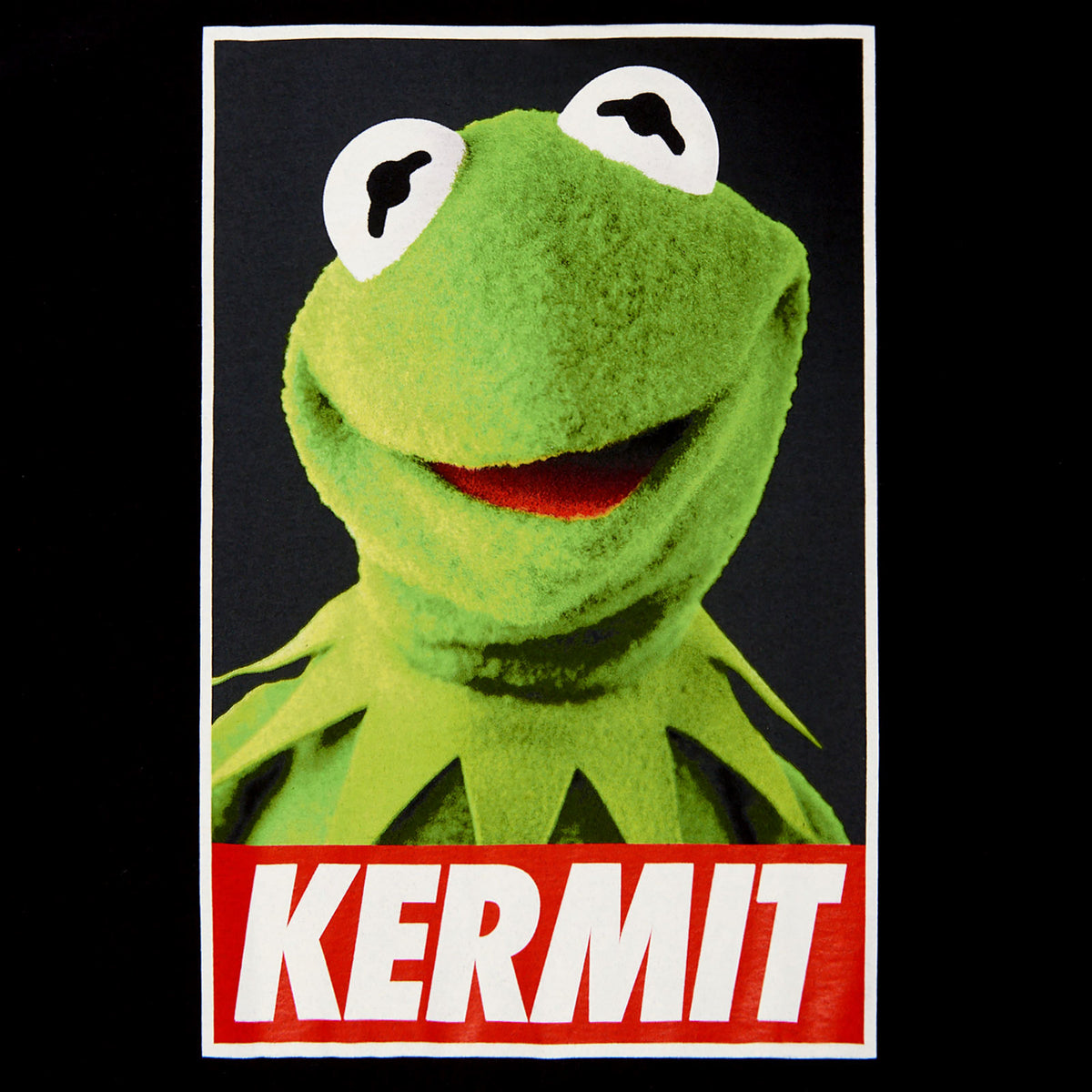 Immagine del prodotto Muppets - T-shirt nera con poster di Kermit