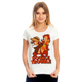Immagine del prodotto Chip e Dale - Maglietta da donna Double Trouble bianca