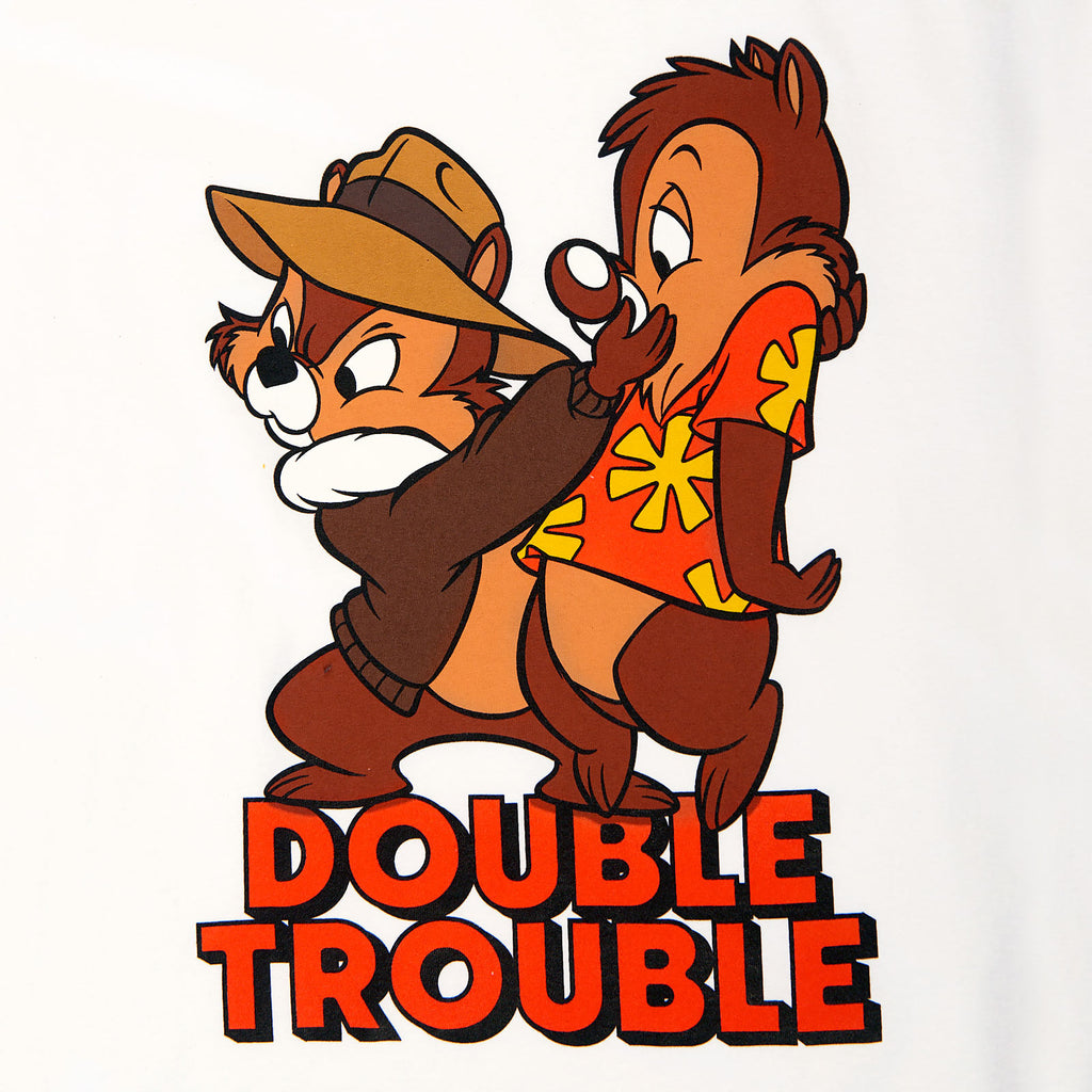Immagine del prodotto Chip e Dale - Maglietta da donna Double Trouble bianca