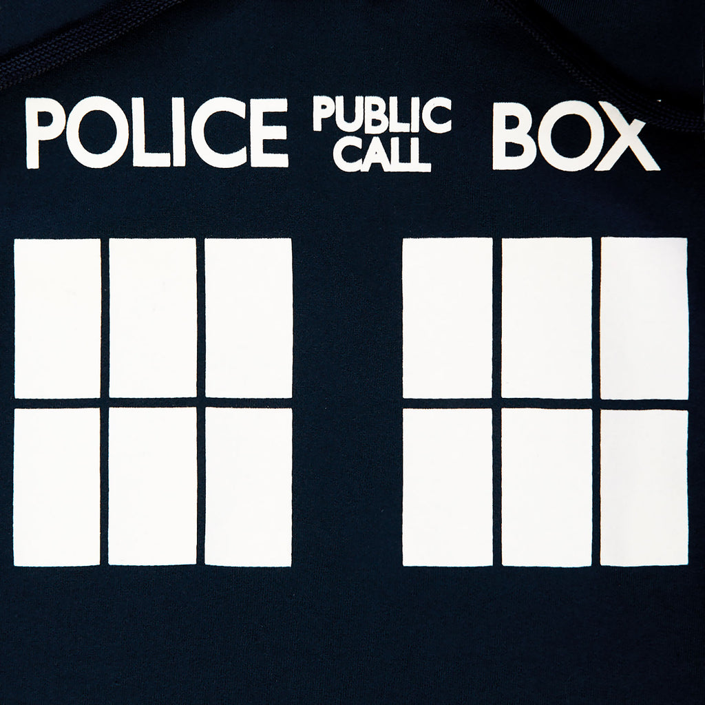 Immagine del prodotto Doctor Who - Tardis Police Box Hoodie blu