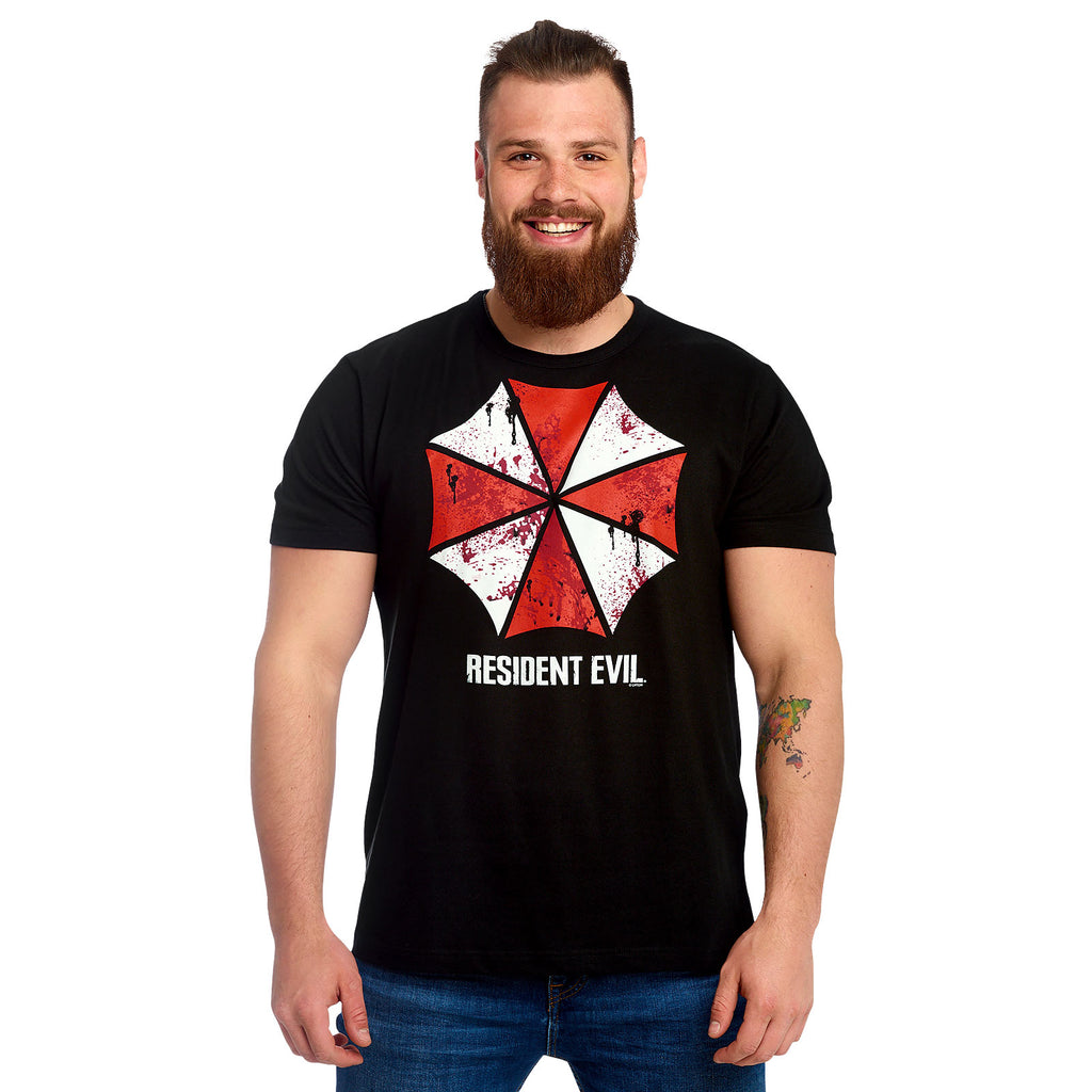 Immagine del prodotto Resident Evil - T-shirt nera con logo Umbrella Corporation Bloody