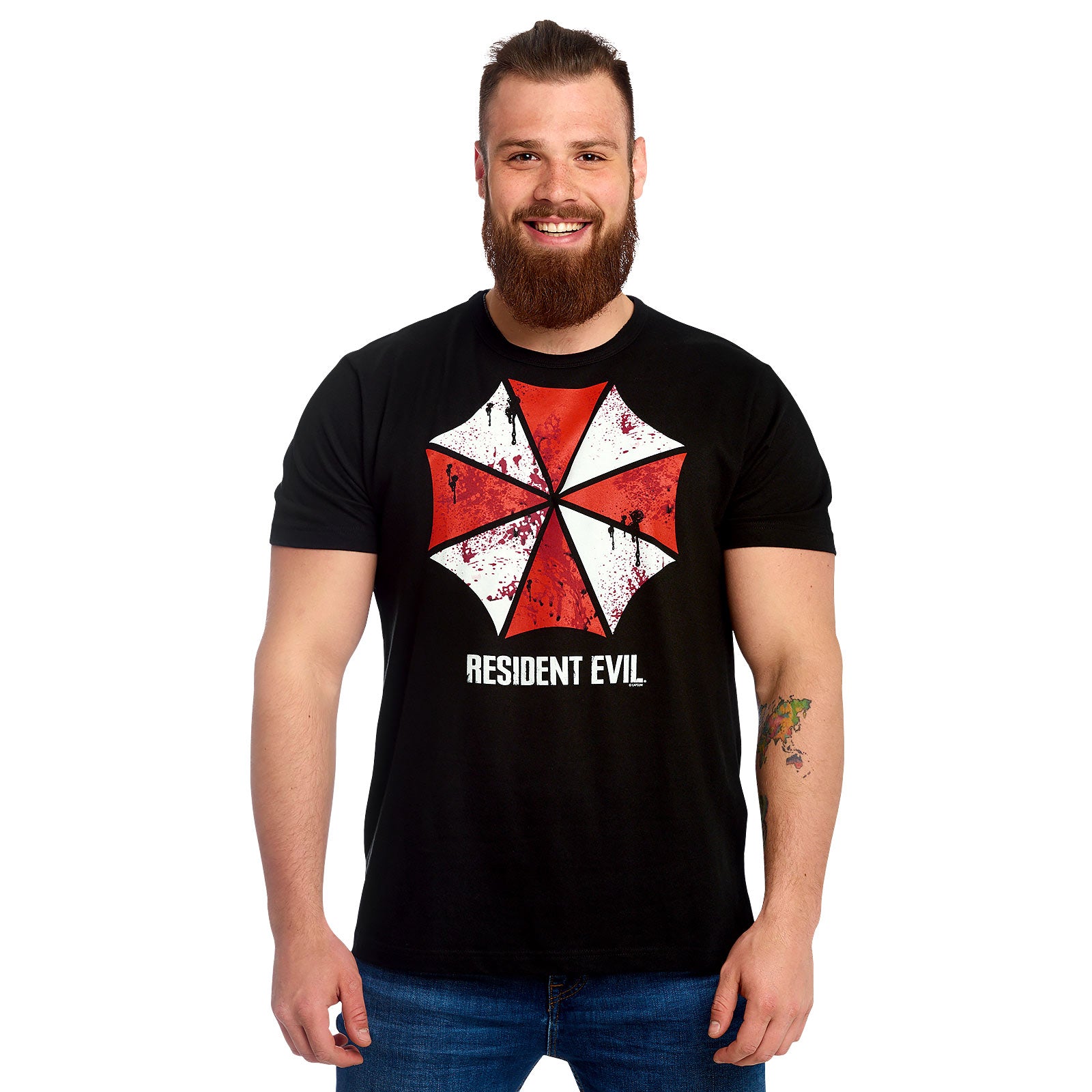 Immagine del prodotto Resident Evil - T-shirt nera con logo Umbrella Corporation Bloody