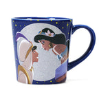Immagine del prodotto Tazza di Aladdin e Jasmine con glitter