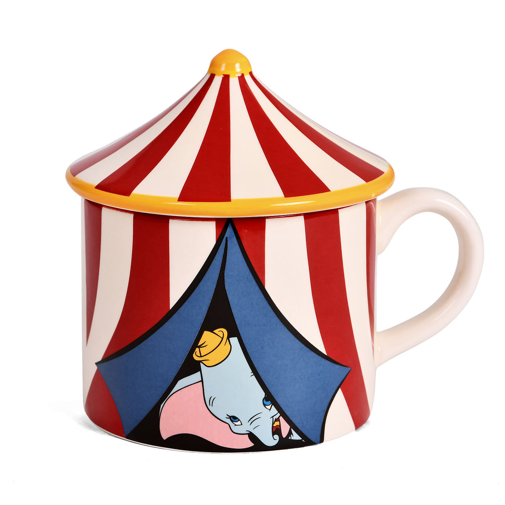 Immagine del prodotto Dumbo - Tazza 3D tenda del circo con coperchio