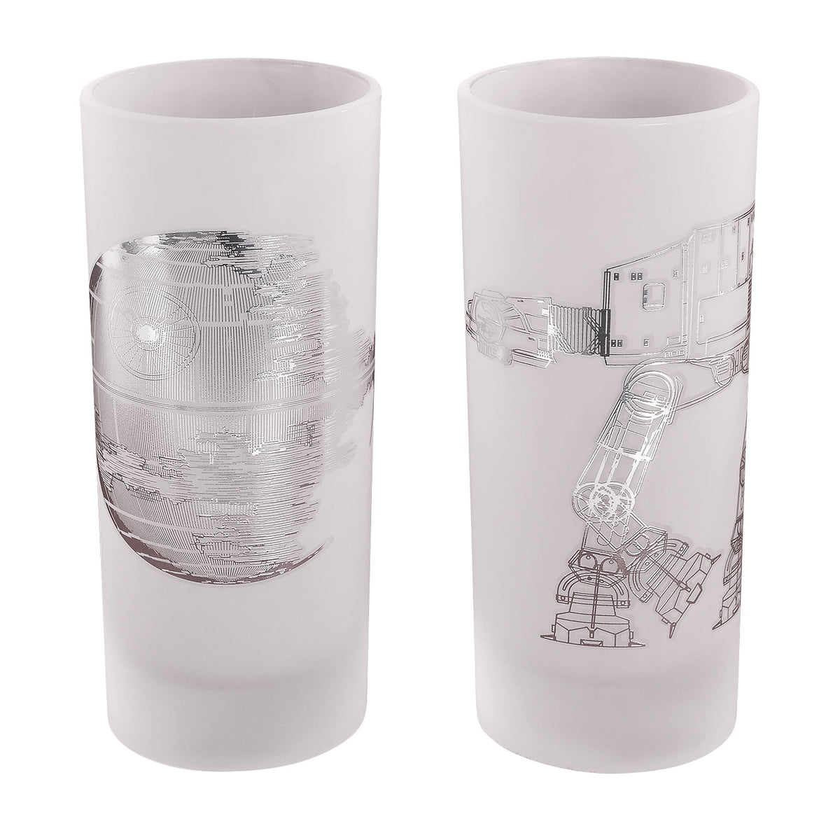 Immagine del prodotto Star Wars - Set di bicchieri Morte Nera e AT-AT Walker