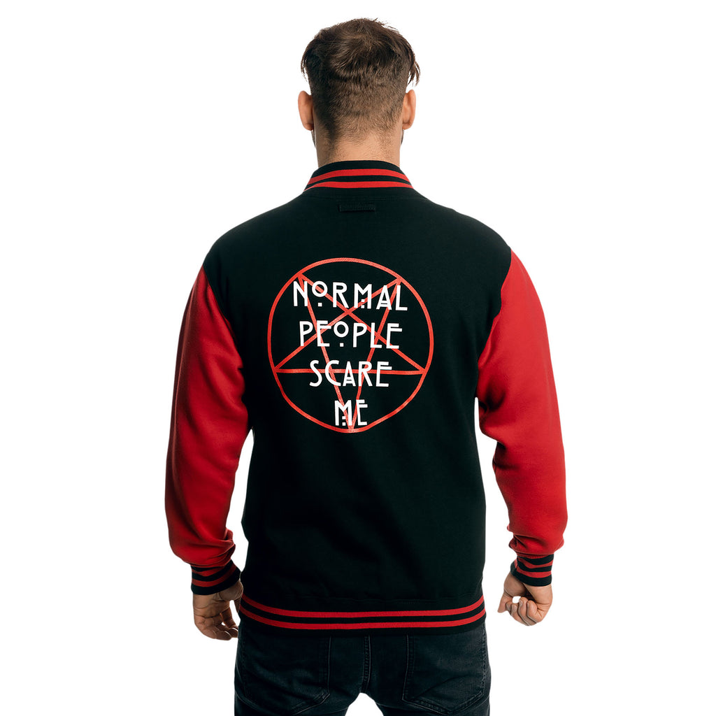 Immagine del prodotto American Horror Story - Giacca college 'Normal People Scare Me'