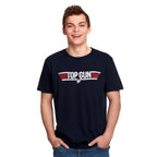 Immagine del prodotto Top Gun - T-shirt con logo blu