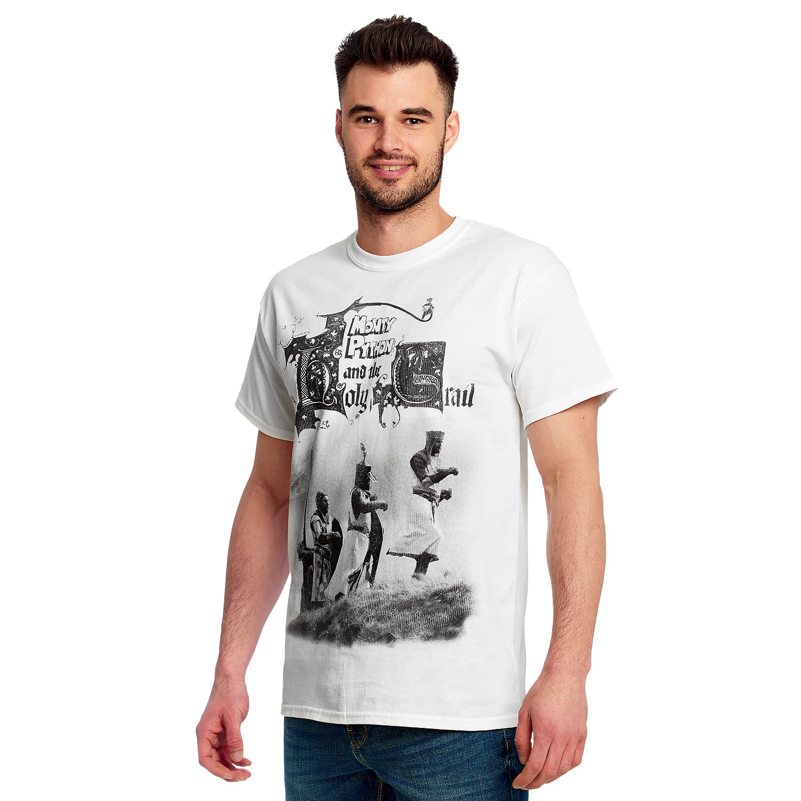 Immagine del prodotto Monty Python - I Cavalieri della Cocco T-Shirt bianca