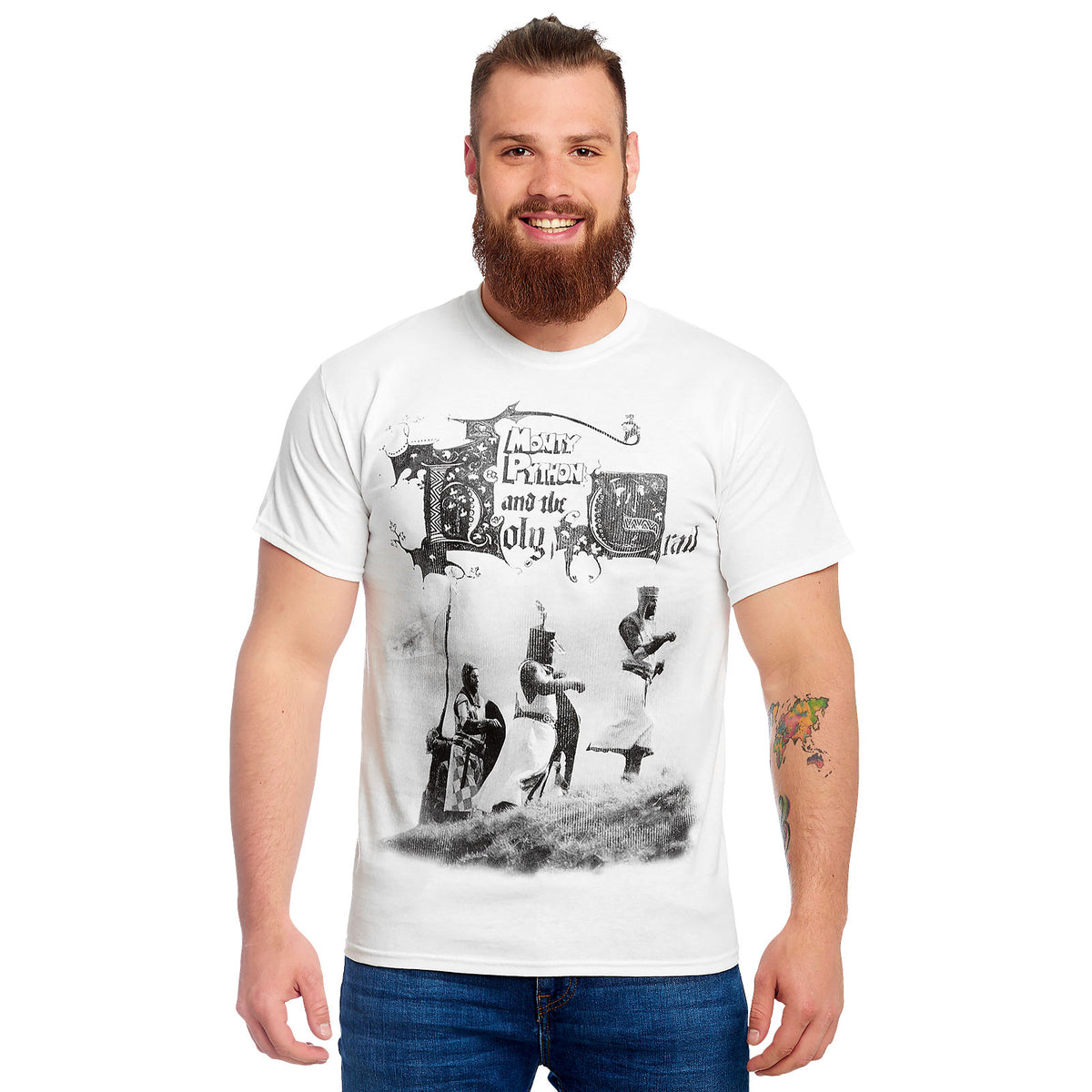 Immagine del prodotto Monty Python - I Cavalieri della Cocco T-Shirt bianca