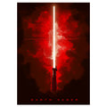 Immagine del prodotto Star Wars - Darth Vader Spada Laser Poster in Metallo