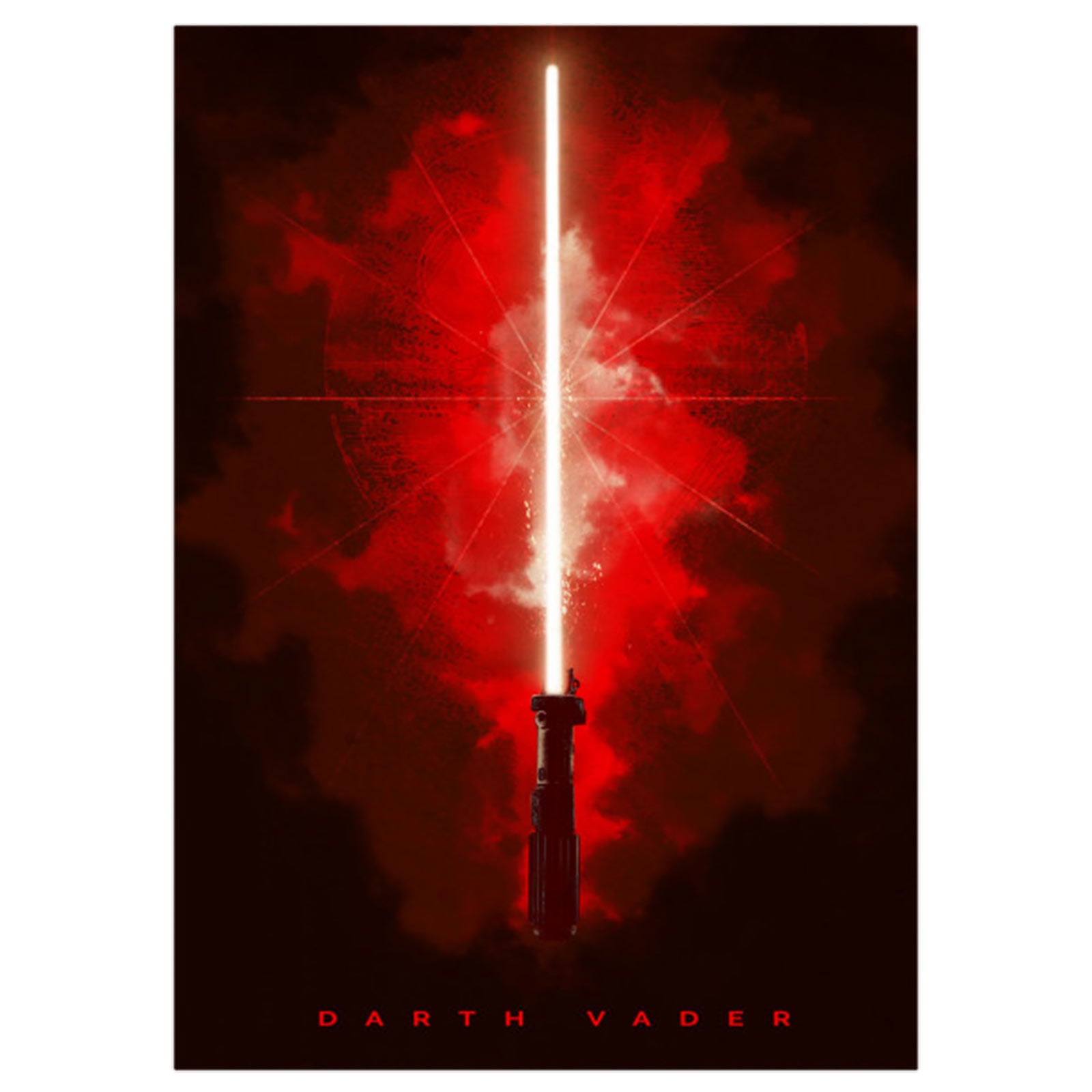 Immagine del prodotto Star Wars - Darth Vader Spada Laser Poster in Metallo