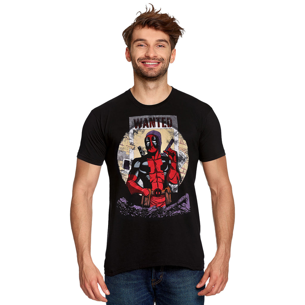 Immagine del prodotto Deadpool - T-shirt Wanted nera
