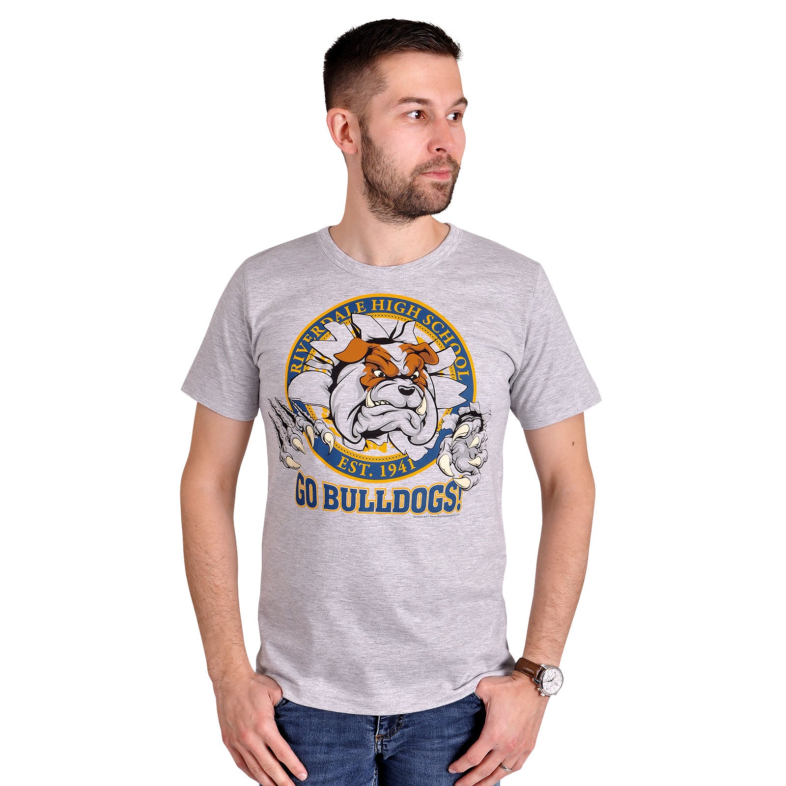 Immagine del prodotto Riverdale - Go Bulldogs! T-shirt grigia
