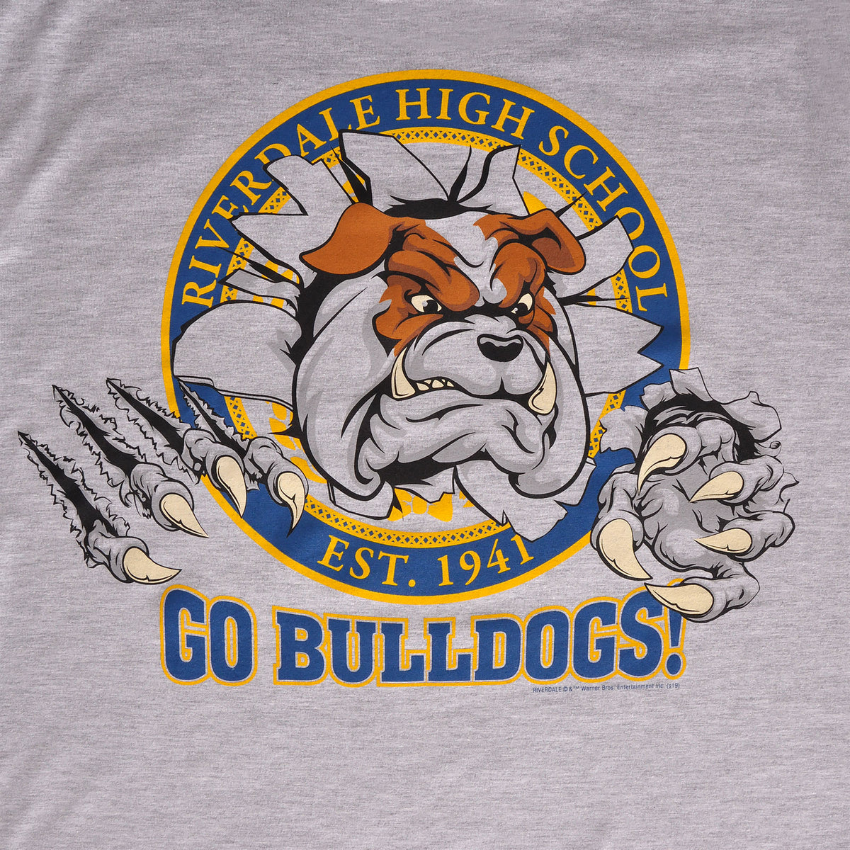 Immagine del prodotto Riverdale - Go Bulldogs! T-shirt grigia