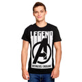 Immagine del prodotto Avengers - T-shirt nera Legend