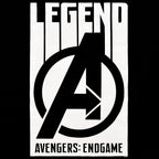 Immagine del prodotto Avengers - T-shirt nera Legend