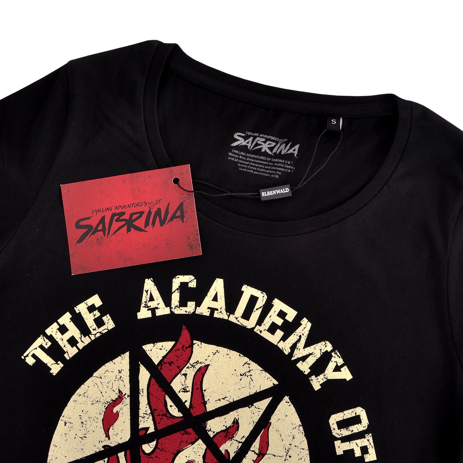 Immagine del prodotto Sabrina - T-shirt da donna dell'Accademia delle Arti Invisibili nera
