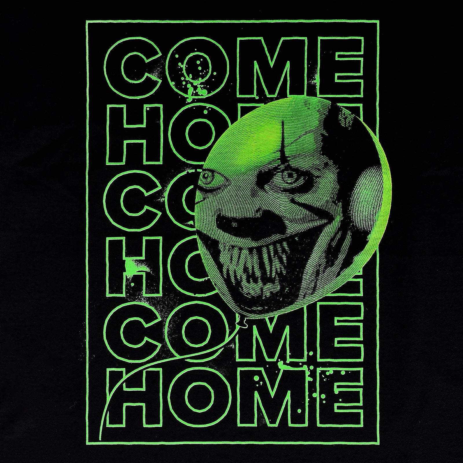 Immagine del prodotto Stephen Kings IT - T-shirt Come Home Glow in the Dark nera