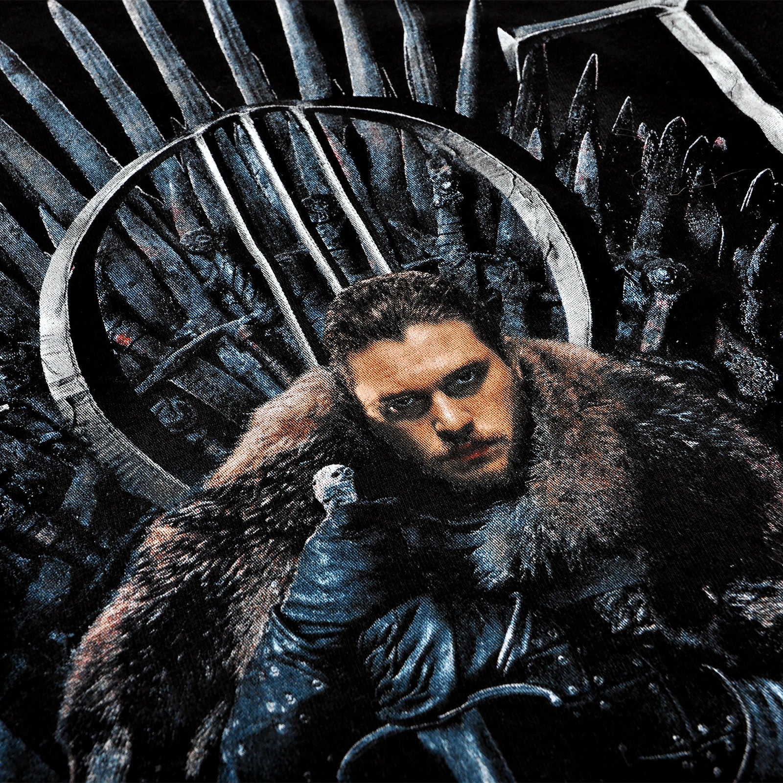 Immagine del prodotto Game of Thrones - T-shirt nera Jon Snow For The Throne
