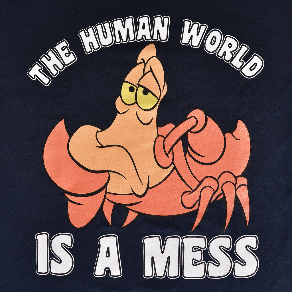 Product image Arielle - Sebastian Human World is a Mess T-Shirt blue