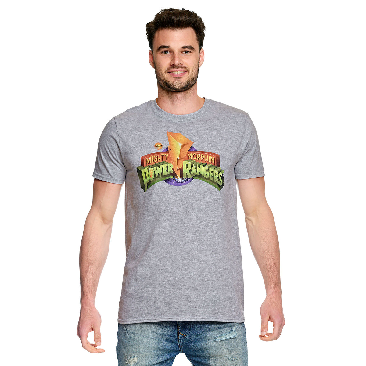 Immagine del prodotto Power Rangers - T-shirt con logo grigia