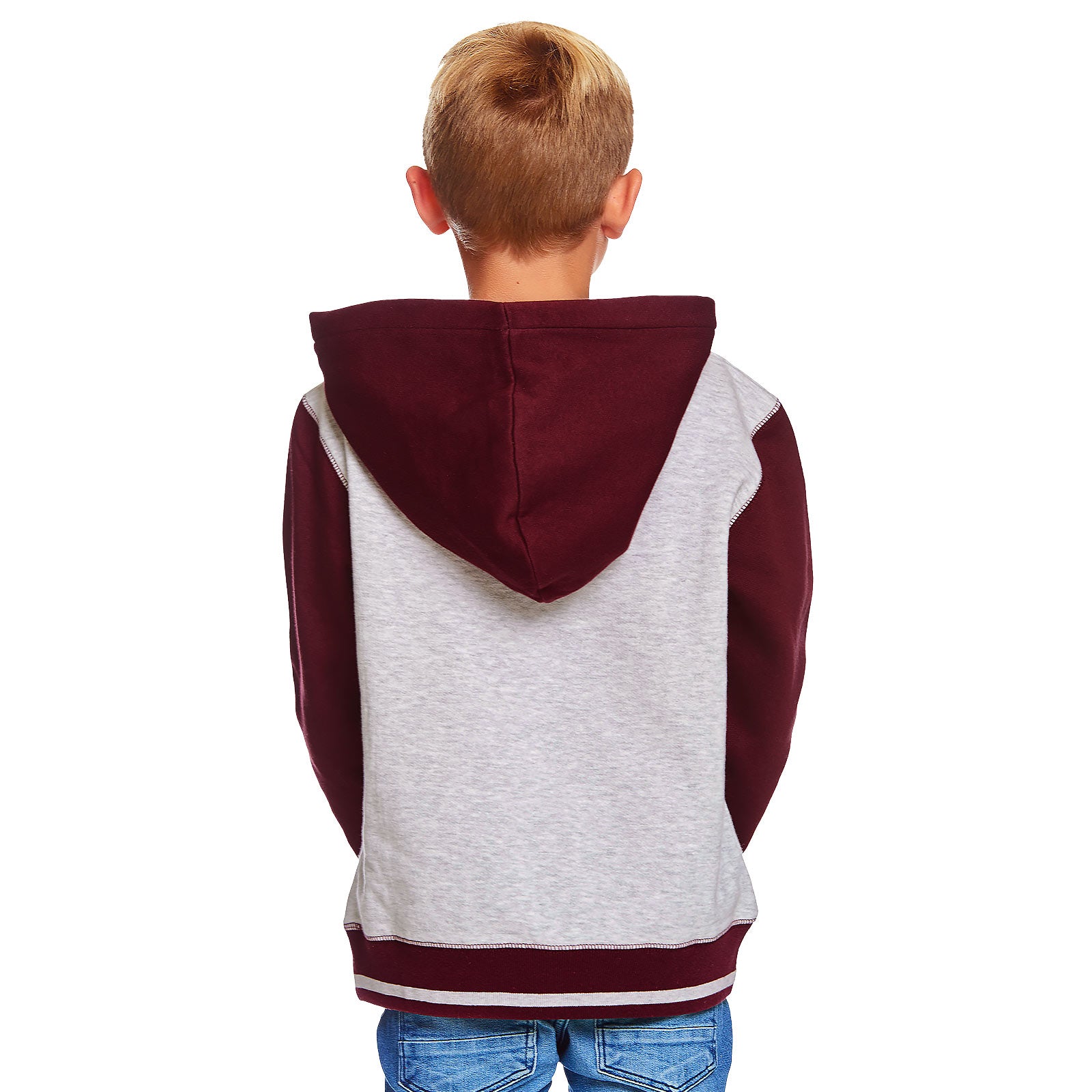 Immagine del prodotto Harry Potter - Gryffindor Felpa con cappuccio per bambini grigio-rosso
