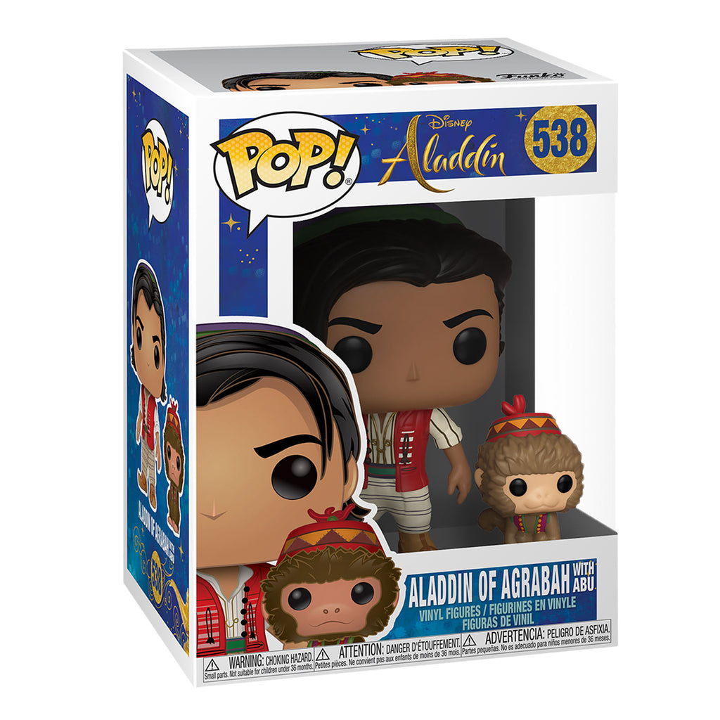 Product image Aladdin with Abu Funko Pop figure