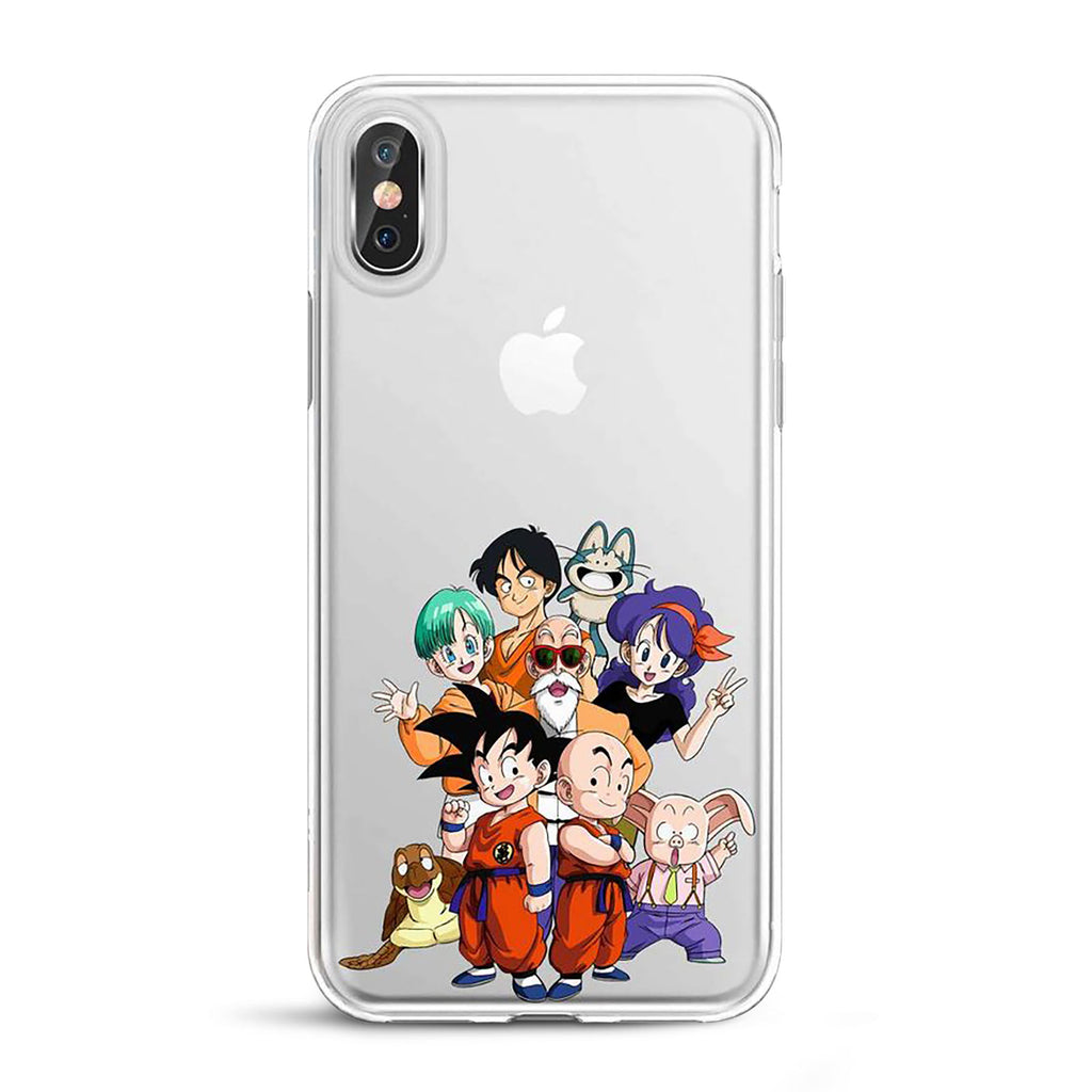 Immagine del prodotto Dragon Ball - Cover in silicone trasparente per iPhone X / XS con personaggi