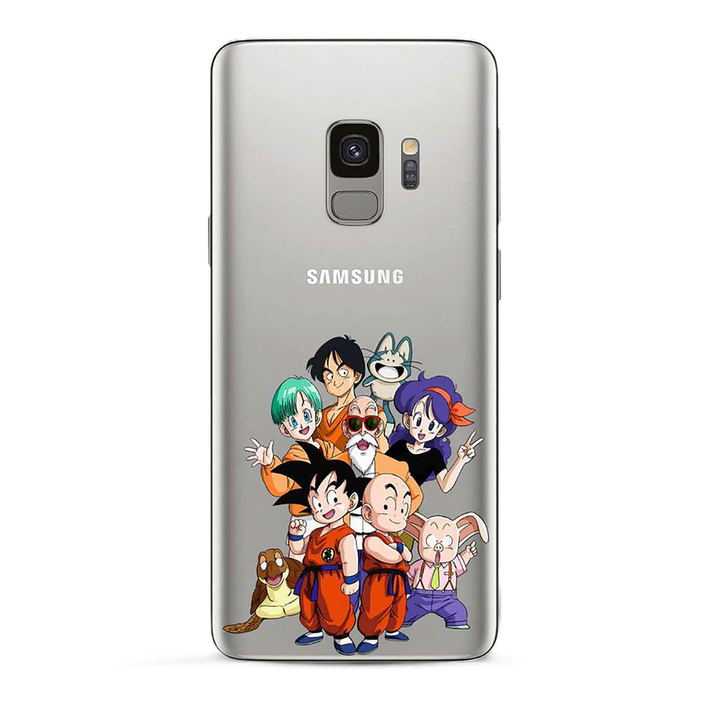 Immagine del prodotto Dragon Ball - Custodia per Samsung Galaxy S9 in silicone trasparente con personaggi