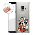 Immagine del prodotto Dragon Ball - Custodia per Samsung Galaxy S9 in silicone trasparente con personaggi