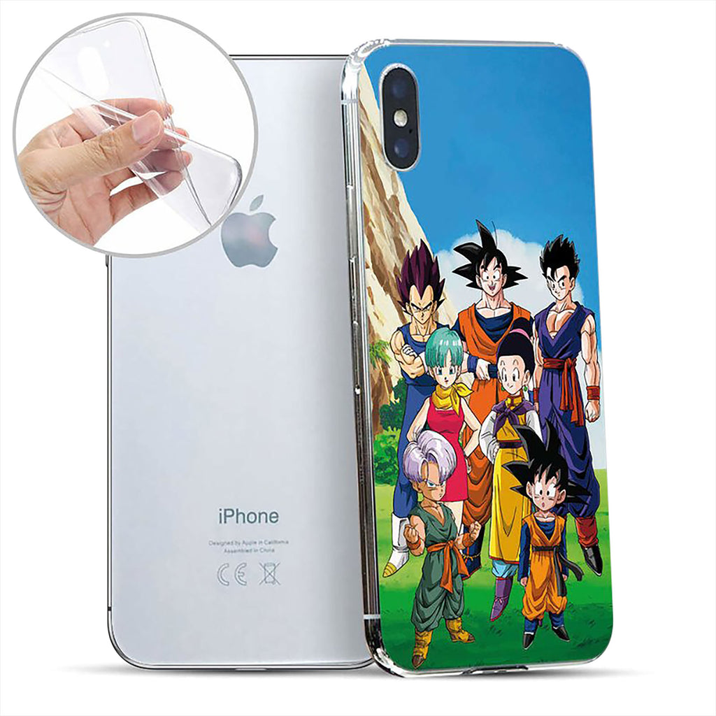 Product image Dragon Ball Z - Family & Friends iPhone X / XS Silicone Phone Case