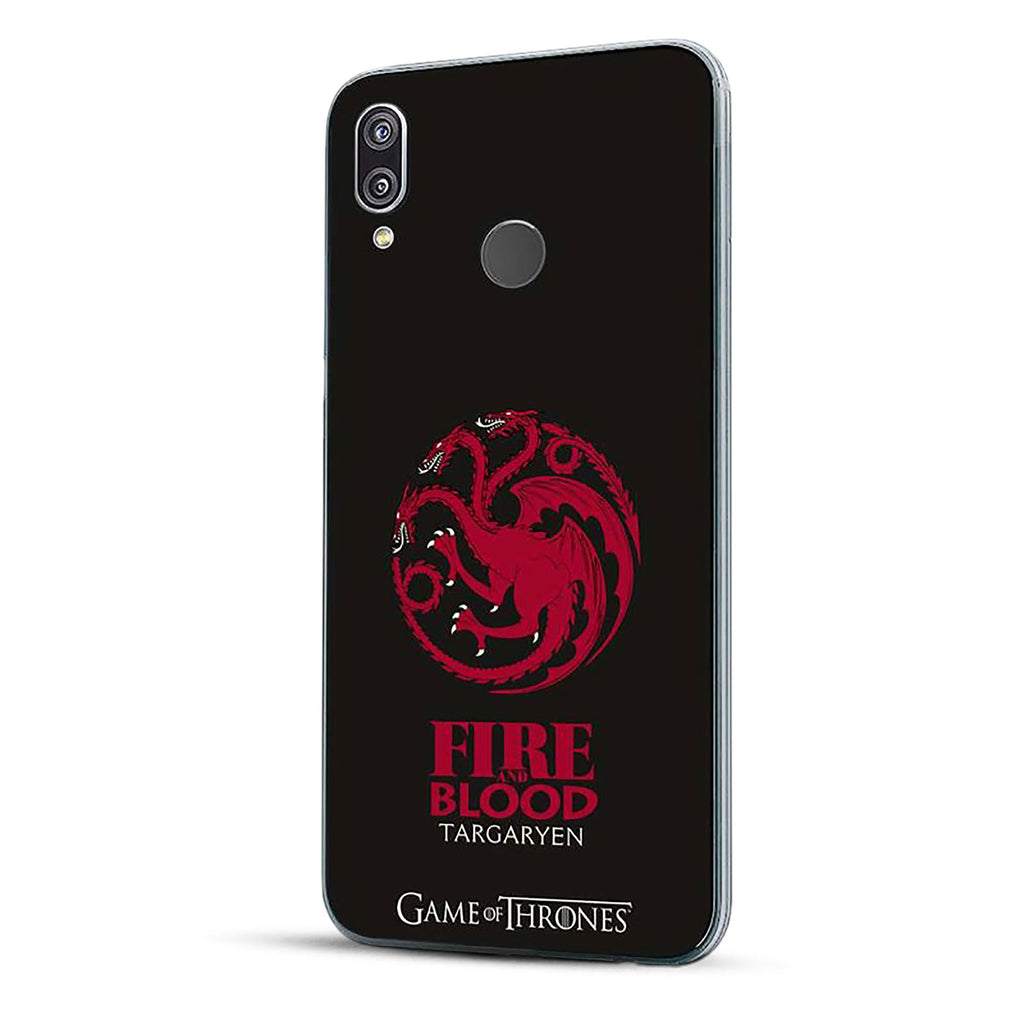 Product image Game of Thrones - Targaryen Crest Huawei P20 Lite Phone Case Silicone Black