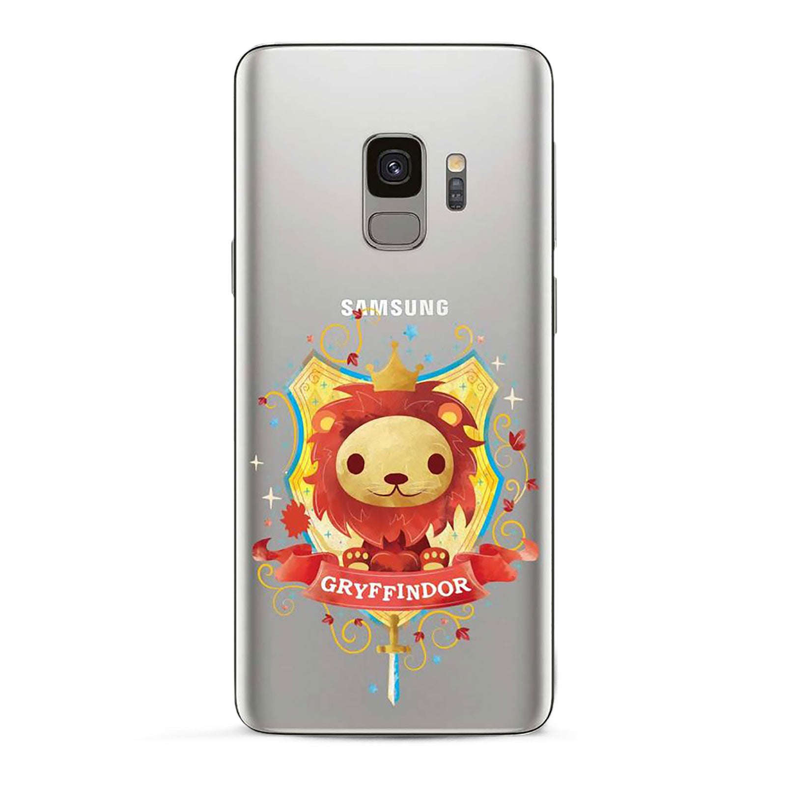Immagine del prodotto Harry Potter - Magico Gryffindor Samsung Galaxy S9 Custodia in silicone trasparente