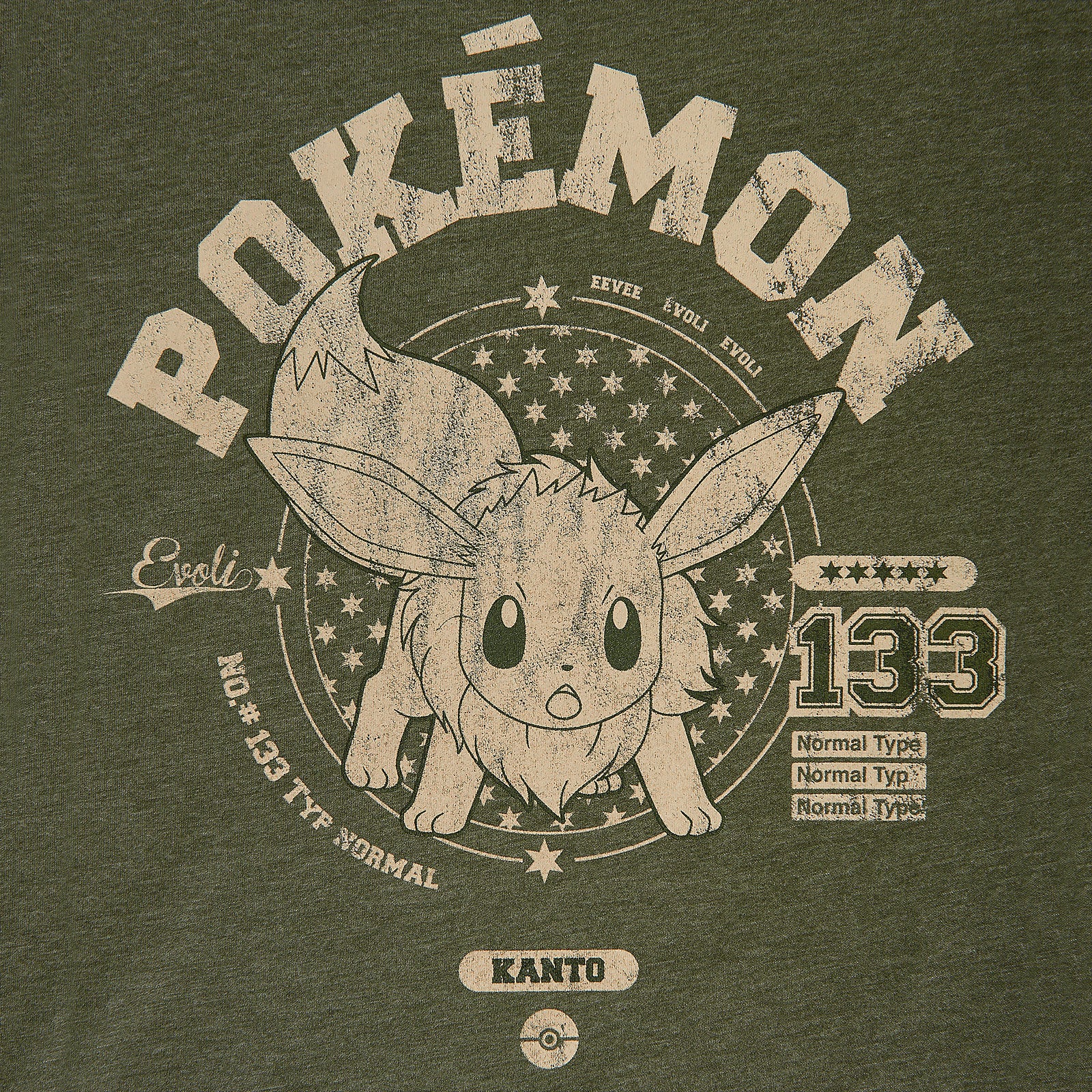 Immagine del prodotto Pokemon - Maglietta Evoli verde
