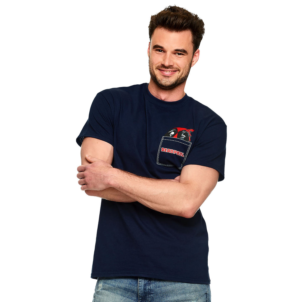 Immagine del prodotto Deadpool - T-shirt blu con tasca