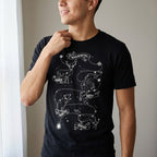 Immagine del prodotto Harry Potter - T-shirt Astrologia dei Malandrini nera