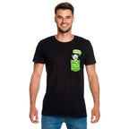 Immagine del prodotto Rick e Morty - T-shirt Tiny Pocket Rick nera