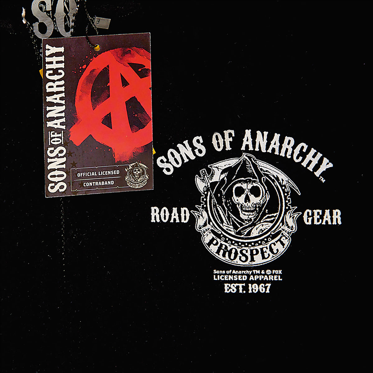 Immagine del prodotto Sons of Anarchy - Giacca con cappuccio Men of Mayhem nera