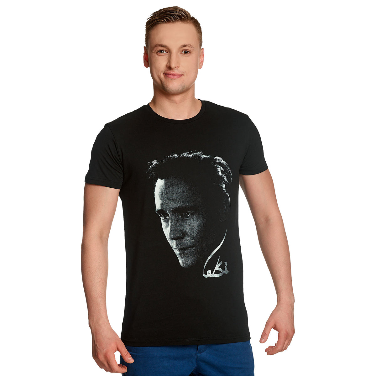 Immagine del prodotto Loki - T-shirt ritratto nero