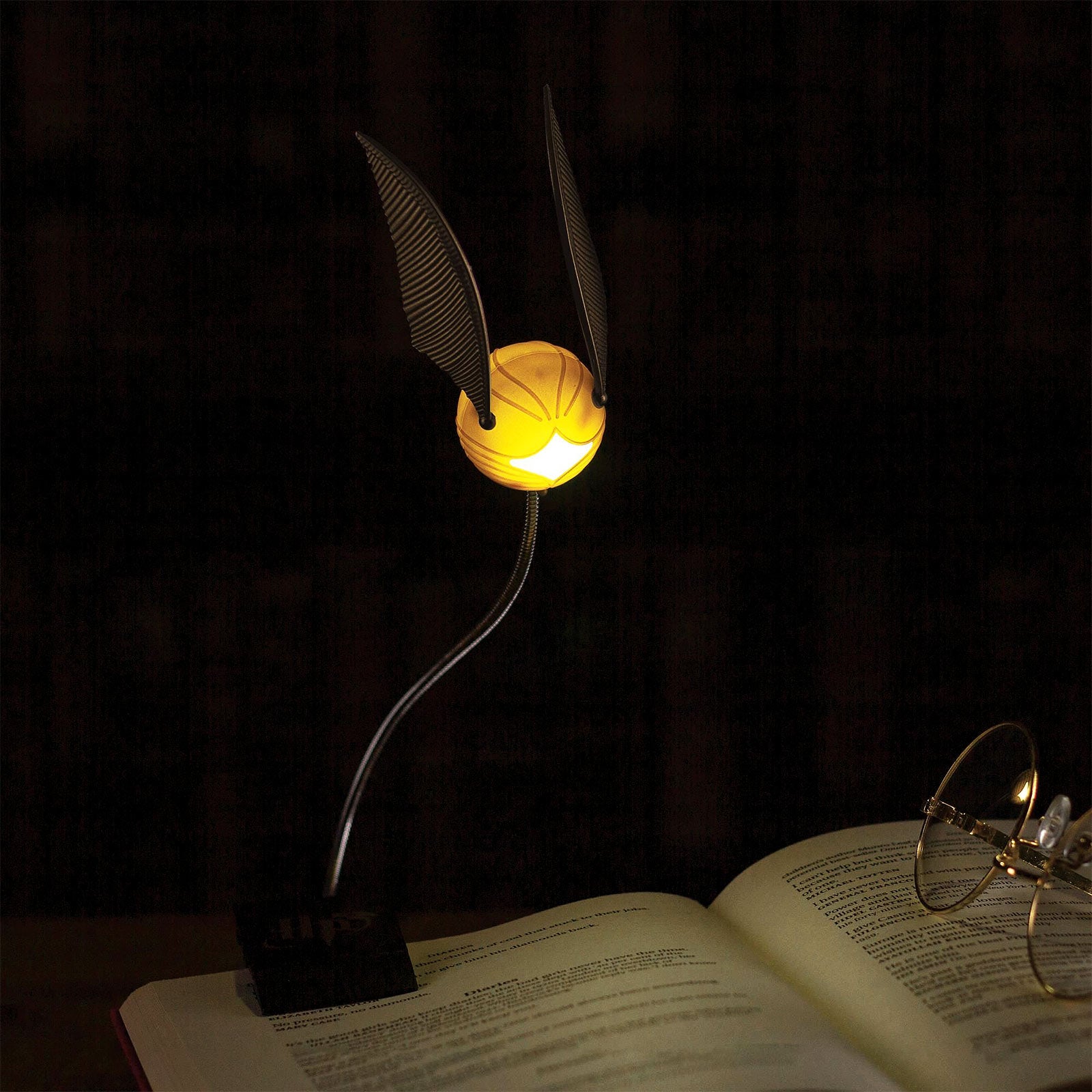 Immagine del prodotto Harry Potter - Lampada LED a clip Snitch d'oro