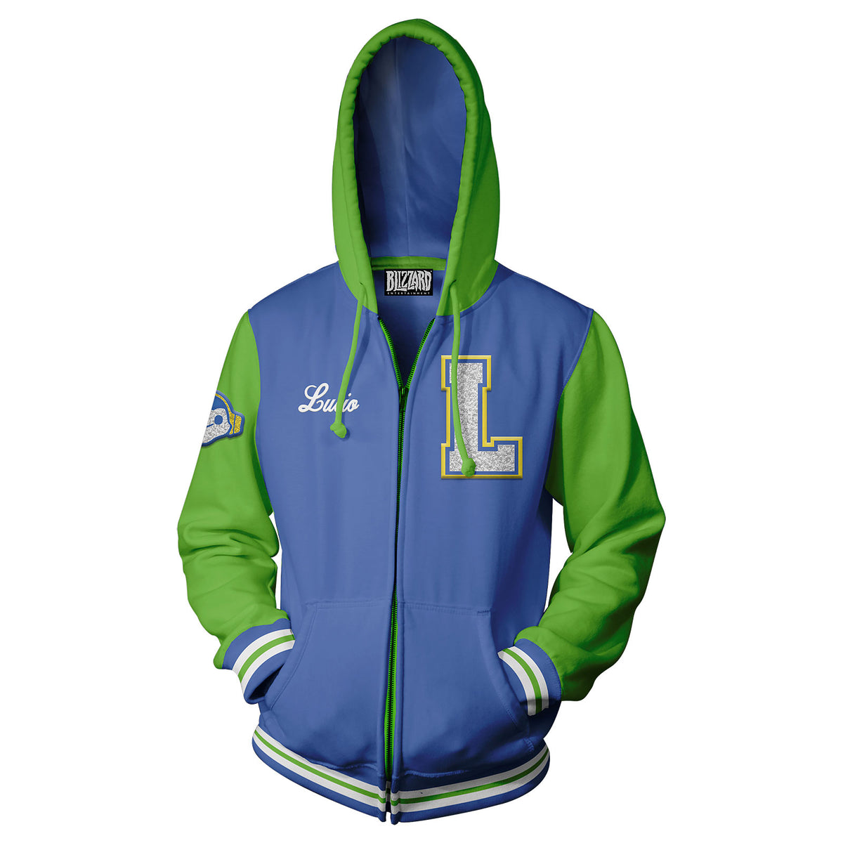 Immagine del prodotto Overwatch - Felpa con cappuccio deluxe di Lucio