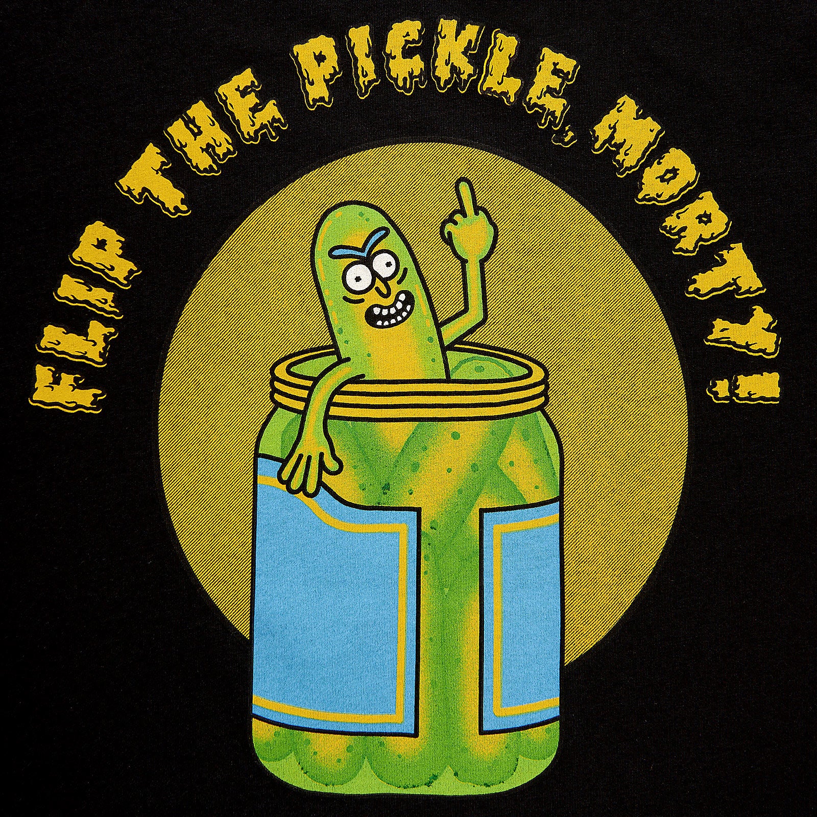 Product image Rick and Morty - Flip the Pickle T-Shirt Black