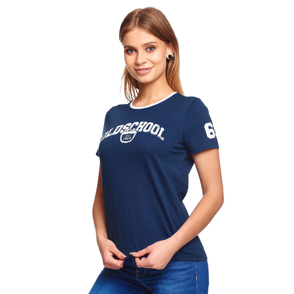 Immagine del prodotto Sesamo Apriti - T-shirt Oldschool da donna blu