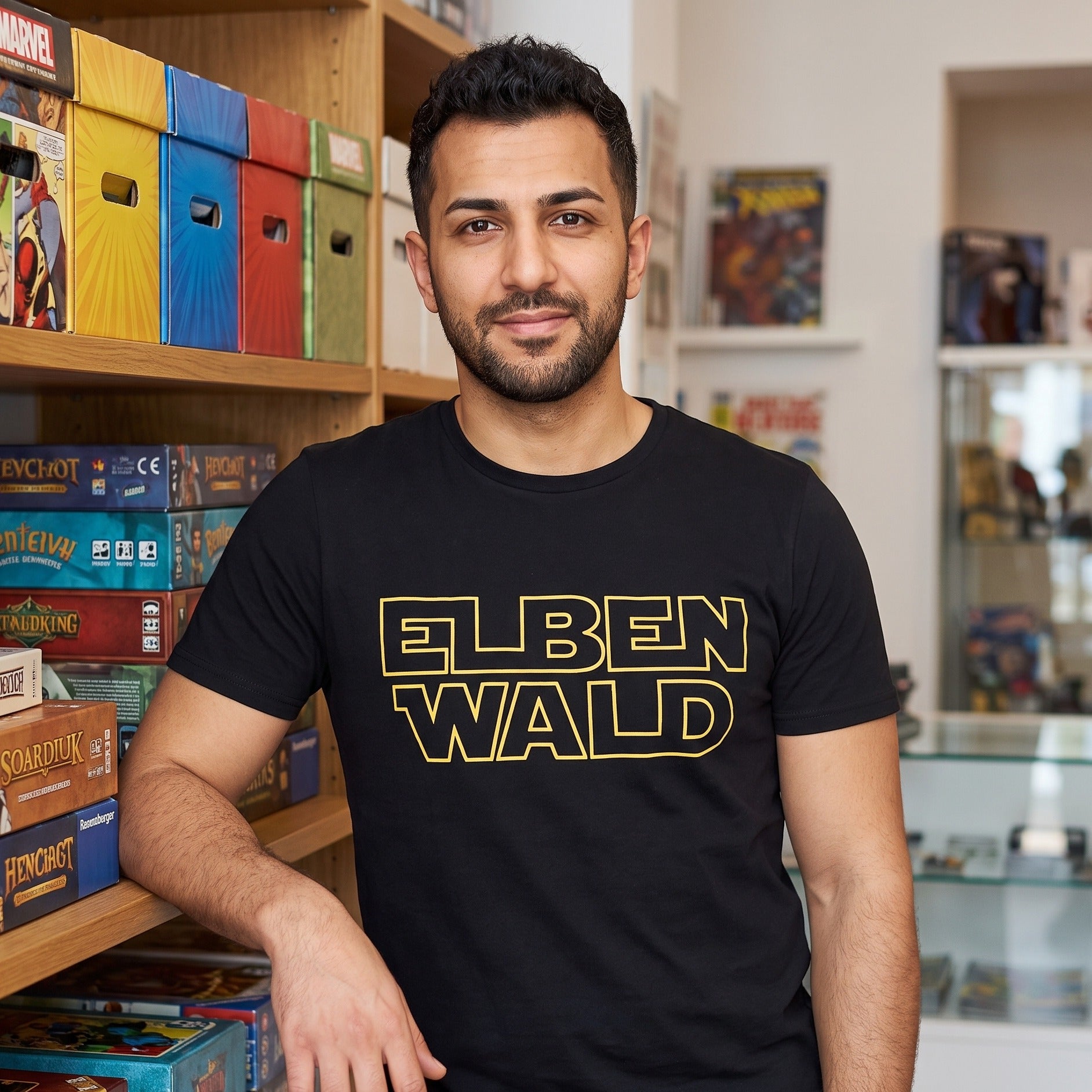 Immagine del prodotto Maglietta con logo Elbenwald per fan di Star Wars