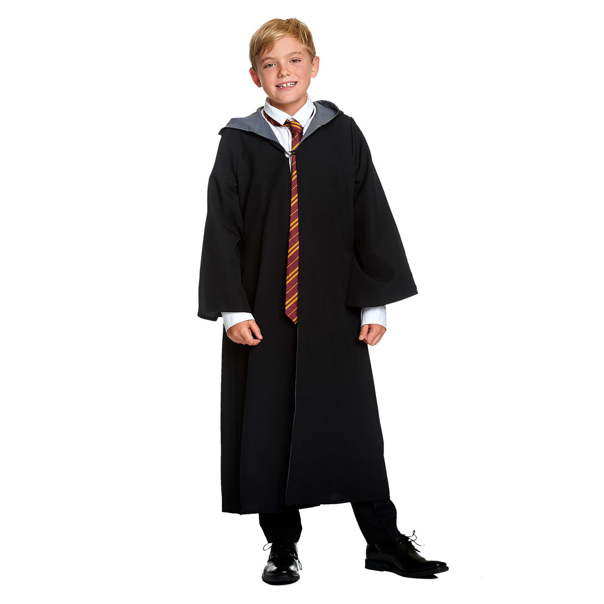 Immagine del prodotto Costume da mago per bambini con cappuccio per fan di Harry Potter