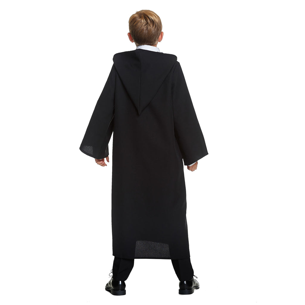 Immagine del prodotto Costume da mago per bambini con cappuccio per fan di Harry Potter